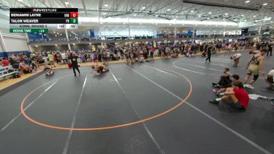 120 lbs Cons. Round 5 - Talon Weaver, Unattached vs Benjamin Layne, Unattached