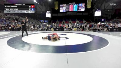 150 lbs Champ. Rd Of 64 - Adler Thomas, OH vs Blu Stephens, UT
