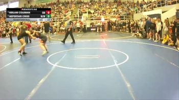 136 lbs Quarterfinal - Nefertari Criss, Wilmington Ladies Freestyle Wr vs Keilani Coleman, Centerville