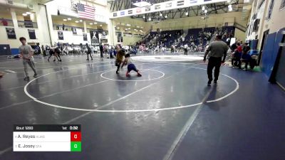 189 lbs Consi Of 8 #2 - Alex Reyes, Holmdel vs Elijah Josey, Saint Frances Academy