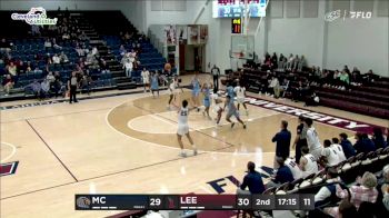 Replay: MC vs Lee U - Men's | Jan 9 @ 6 PM