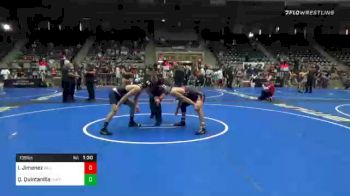 135 lbs Final - Isaias Jimenez, Valiant College Prep vs Q'Veli Quintanilla, Inland Northwest