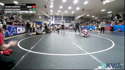 67 lbs Rr Rnd 5 - Jayden Hammond, Skiatook Youth Wrestling vs Kooper Dudgeon, Chandler Takedown Club