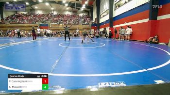 92 lbs Quarterfinal - Price Cunningham, Barnsdall Youth Wrestling vs Adyen Maxwell, Sperry Wrestling Club