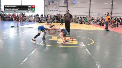 80 lbs Round 4 - 1:30pm Friday - Hudson Ruge, Iowa Black vs Cooper Lindsay, Select