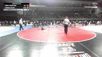 120 lbs Semifinal - Emily Marlowe, Lincoln (Stockton) vs Annika Scott, Folsom