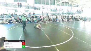 43 lbs Rr Rnd 2 - Owen Deal, Powerline Fundamentals vs Roman Galvan, So Cal Grappling