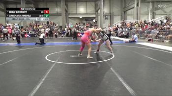155 lbs Champ. Round 1 - Emily Douthitt, Jaguar vs Dayanara Jimenez, Scott City Takedown Club