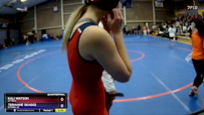 131 lbs Quarterfinal - Terianne Skaggs, Ottawa AZ vs Kali Watson, UT Tech