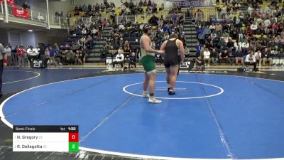 285 lbs Semifinal - Nate Gregory, St. Edward-OH vs Rocco Dellagatta, St. Joseph Regional-NJ