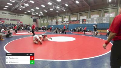 120 lbs Consi Of 32 #2 - Michael Cantu, Kerman vs Michael Wilson, Merced