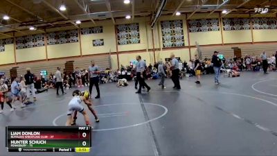 48-52 lbs Quarterfinal - Liam Donlon, Ruthless Wrestling Club vs Hunter Schuch, Pennsbury