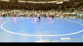 Quarterfinal - JaKel Ziegenfuss, Springdale Youth Wrestling Club vs Carlos Hernandez IV, Junior Flyers Wrestling Club