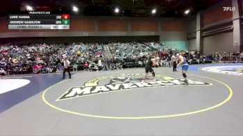 190 lbs Cons. Round 4 - Andrew Hamilton, Grants Pass vs Luke Hanna, Junipero Serra