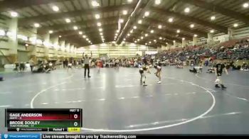 97 lbs Quarters & Wb (16 Team) - Gage Anderson, INWTC vs Brodie Dooley, Team Montana