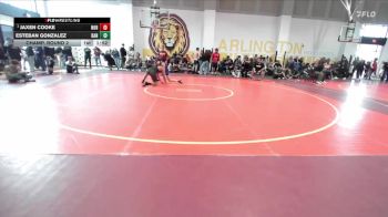 175 lbs Champ. Round 2 - Jaxen Cooke, Norco vs Esteban Gonzalez, Banning