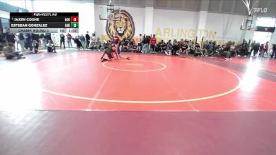 175 lbs Champ. Round 2 - Jaxen Cooke, Norco vs Esteban Gonzalez, Banning