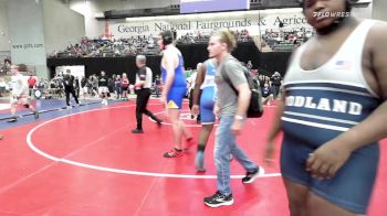 260 lbs Quarterfinal - William Thomas, Woodland Wrestling vs Alonzo Edmerson, Bremen Takedown Club