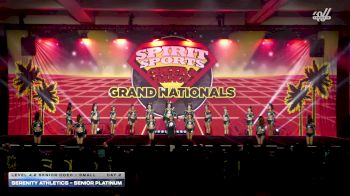 Serenity Athletics - Senior Platinum [2026 L4.2 Senior Coed - Small Day 2] 2026 Spirit Sports Grand Nationals