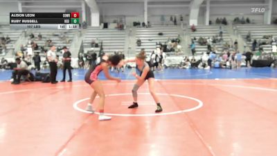 107 lbs Rr Rnd 3 - Alison Leon, Cowrock WC - HSG vs Ruby Russell, Red Zone - HSG