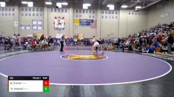 195 lbs Semifinal - Robert Atwood, Trousdale vs Browning Trainer, Montgomery Bell Aca.