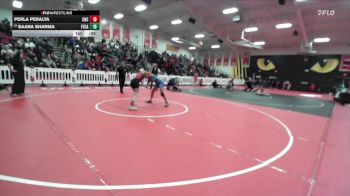 120 lbs Cons. Round 2 - Saana Sharma, Foundations For The Future Charter Academy vs Perla Peralta, Centennial Corona