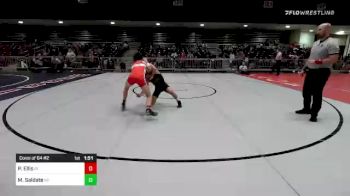 113 lbs Consi Of 64 #2 - Peyton Ellis, RI vs Manuel Saldate, NV