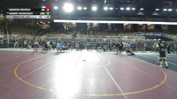 100 lbs Cons. Round 1 - Addison Neufeld, North Bay Haven vs Aubrey McNichols, Harmony