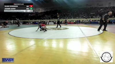 84 lbs Round Of 16 - Elijah Robinson, Sulphur vs Jagger Autry, Broken Arrow