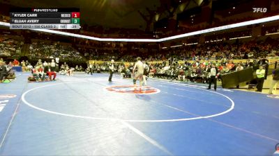 150 Class 2 lbs Cons. Round 3 - Kyler Carr, Mexico vs Elijah Avery, Knob Noster