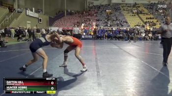 165 lbs Semis & 3rd Wb (16 Team) - Dayton Hill, Missouri Valley vs Hunter Hobbs, Providence (Mont.)