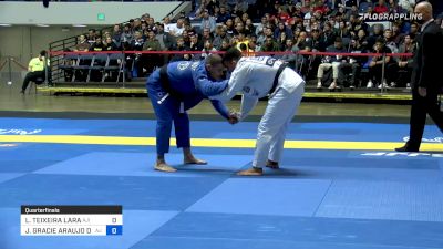 LEONARDO TEIXEIRA LARA vs JONNATAS GRACIE ARAUJO DA SILVA 2021 World Jiu-Jitsu IBJJF Championship