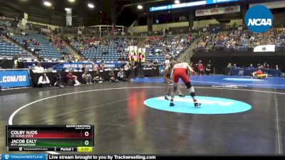 149 lbs Quarterfinal - Colby Njos, St. Cloud State vs Jacob Ealy, Pitt-Johnstown