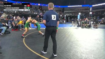 150 lbs Round Of 32 - Eli Reyes, Kingsburg (CS) vs Carlos Valdiviezo, Poway (SD)