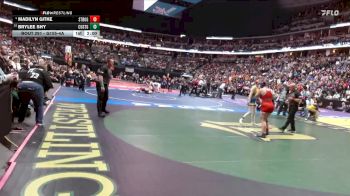 G155-4A Semifinal - Brylee Shy, Custer County Girls vs Madilyn Gitke, Strasburg Girls