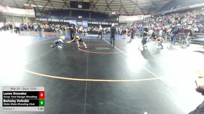 53 lbs Champ. Rd Of 32 - Lucas Gonzalez, Scrap Yard Garage Wrestling vs Berkeley Hofeditz, Walla Walla Wrestling Club