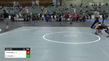 73 lbs Consi Of 8 #2 - Tanner Brumble, COWA vs Anson Lastinger, USA Gold