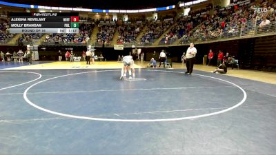 130 lbs Round Of 16 - Aleigha Revelant, North Allegheny vs Molly Brangan, Philadelphia