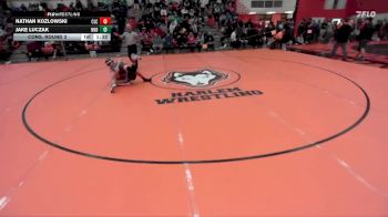 157 lbs Cons. Round 3 - Jake Luczak, Niles (NOTRE DAME) vs Nathan Kozlowski, Crystal Lake (CENTRAL)