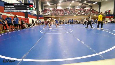 132 lbs Quarterfinal - Neil Mason, Jenks vs Gage Malone, Pryor Tigers Wrestling