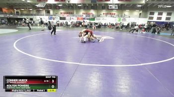 125 lbs Quarterfinal - Kolten Powers, Montana State-Northern vs Conner Hueck, St. Thomas University
