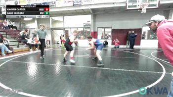 160 lbs Rr Rnd 4 - Kayden Carter, Morrison Takedown Club vs Gage Bledsoe, Woodland Wrestling Club