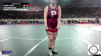 118 lbs Round Of 32 - Natalie Mangum, Perry Girls Wrestling Club vs Lindlee Hubbard, Owasso