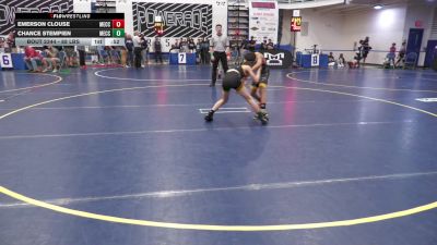 88 lbs Consy 7 - Emerson Clouse, Mecca vs Chance Stempien, Mecca