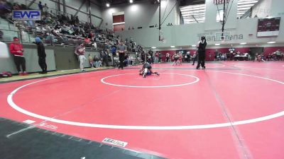 64 lbs Rr Rnd 2 - Jaxon Gibbons, Sperry Wrestling Club vs Gabriella Alba, SARfit