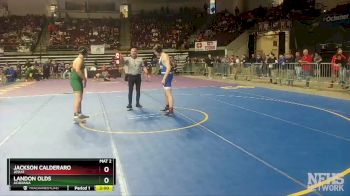 D 1 182 lbs Champ. Round 2 - Jackson Calderaro, Jesuit vs Landon Olds, Acadiana