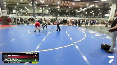 288 lbs Round 2 - Payton Green, Caliber Wrestling Academy vs Jayden Parker, None