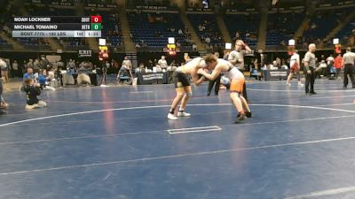 192 lbs Consy 2 - Noah Lockner, Southern Lehigh vs Michael Tomaino, Bethel Park