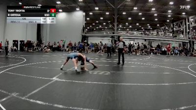 126 lbs Round 2 (4 Team) - R Ortega, North Hunterdon WC vs Tony Trotta, Colonial Pride