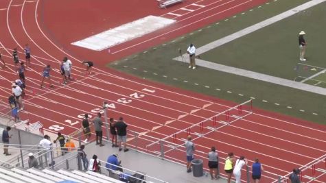 Youth Boys' 100m Hurdles 2023 Aau Regional Qualifier 19, Semi-Finals 2 - Age 14